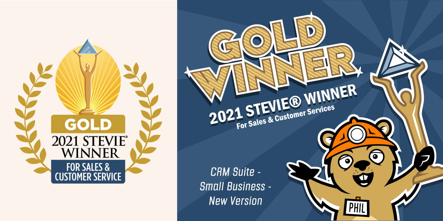 We Won Another Gold Stevie Award!