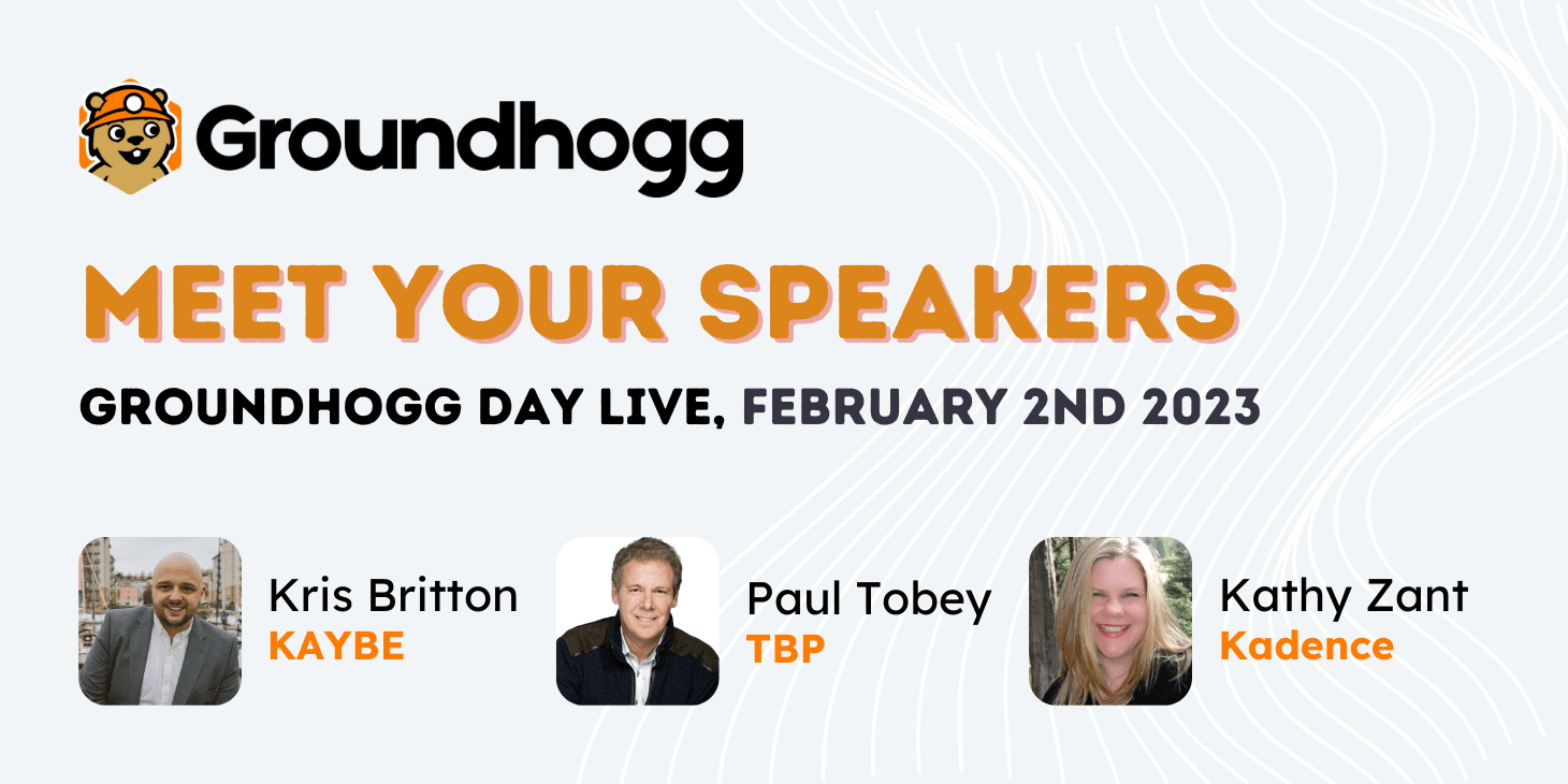 Groundhogg Day 2023: Meet Some Of Your Amazing Speakers